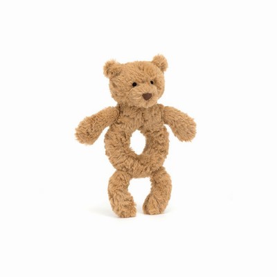 Jellycat Bartholomew Oso Ring Ratatle | RJAZ-25307